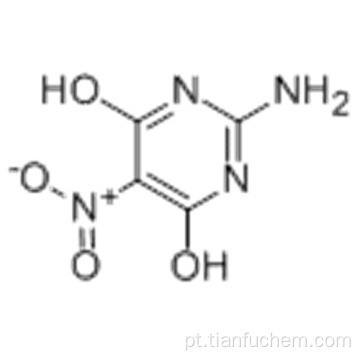 4 (3H) -Pirimidinona, 2-amino-6-hidroxi-5-nitro CAS 80466-56-4